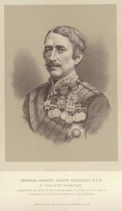 Garnet Joseph Wolseley tábornok portréja alkotó: English Photographer