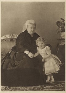 Viktória királynő portréja