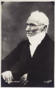 Patrick Bronte tiszteletes portréja alkotó: English Photographer