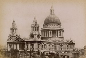 A Szent Pál-székesegyház képeslapja alkotó: English Photographer