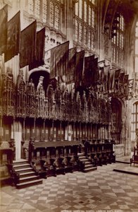 A Westminster Abbey képeslapja alkotó: English Photographer