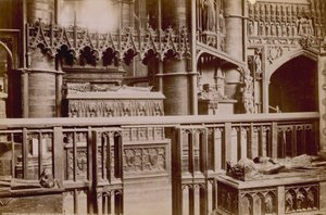 A Westminster Abbey képeslapja alkotó: English Photographer