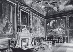 Presence Chamber, Windsor Castle (f/w fotó) alkotó: English Photographer
