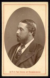 Alfréd herceg, Edinburgh hercege alkotó: English Photographer