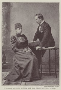 Viktória Melita hercegnő és Hesse nagyhercege alkotó: English Photographer