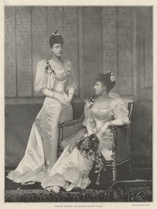 Viktória hercegnő és Maud walesi hercegnő alkotó: English Photographer