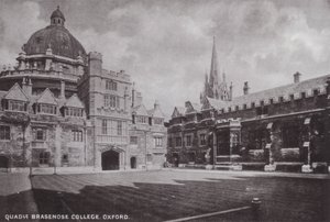 Quadrangle Brasenose College, Oxford alkotó: English Photographer