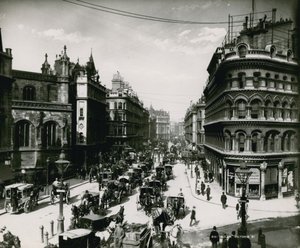 Queen Victoria Street, London alkotó: English Photographer