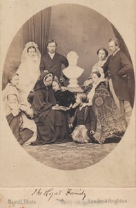 Viktória királynő és Albert herceg alkotó: English Photographer