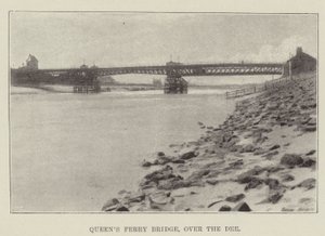 Queens Ferry Bridge, a Dee felett alkotó: English Photographer