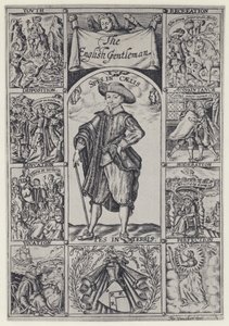 R Brathwait, The English Gentleman, J Haviland, R Bostock 1630 (f/w fotó) alkotó: English Photographer