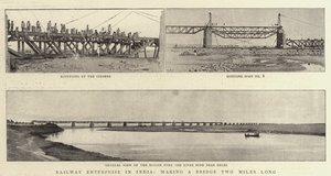 Railway Enterprise Indiában, két mérföld hosszú hidat készít alkotó: English Photographer