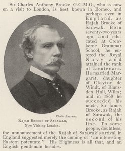 Rajah Brooke Sarawakból, most Londonba látogat alkotó: English Photographer