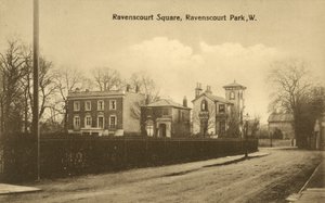 Ravenscourt Square, Ravenscourt Park, London (f/w fotó) alkotó: English Photographer