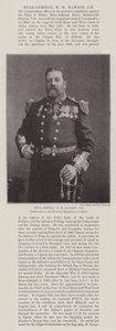 H M Rawson ellentengernagy, CB, a benini büntetőexpedíció parancsnoka alkotó: English Photographer