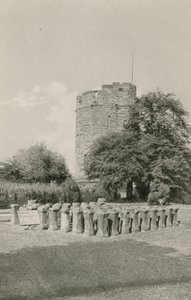 Egy római fürdő maradványai, Chester alkotó: English Photographer