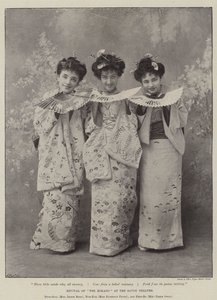 A Mikado újjáéledése a Savoyai Színházban alkotó: English Photographer