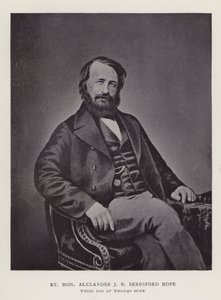 Jobb tisztelt Alexander J. B. Beresford Hope, Thomas Hope harmadik fia alkotó: English Photographer