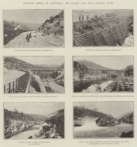 Folyóágybányászat Kaliforniában, Golden Gate Mine, Feather River