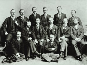 Rosendale Road School: tanári csoport, 1897 alkotó: English Photographer