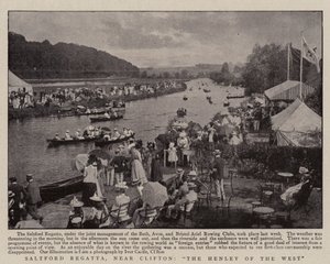 Saltford Regatta, Clifton közelében, The Henley of the West alkotó: English Photographer