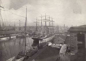 Salthouse Dock, Liverpool, 1897. június alkotó: English Photographer