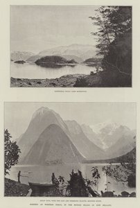 Nyugat-Otago tája, Új-Zéland Közép-szigetén