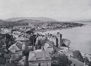 Skócia: Dunoon (fekete-fehér fotó) alkotó: English Photographer