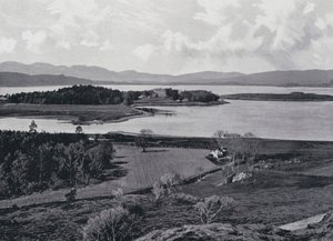 Skócia: Dunstaffnage kastély (f/w fotó) alkotó: English Photographer