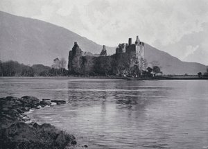 Skócia: Kilchurn kastély (f/w fotó) alkotó: English Photographer
