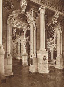 Skót nemzeti háborús emlékmű: Transept (fekete-fehér fotó) alkotó: English Photographer