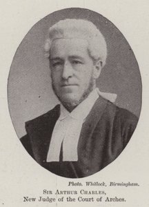 Sir Arthur Charles, a Court of Arches új bírája alkotó: English Photographer