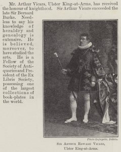 Sir Arthur Edward Vicars, Ulster King-at-Arms alkotó: English Photographer