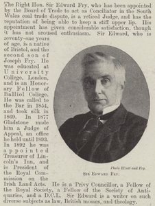 Sir Edward Fry alkotó: English Photographer