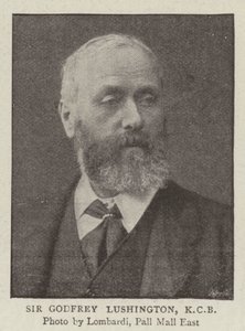 Sir Godfrey Lushington, KCB alkotó: English Photographer