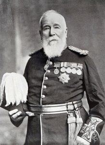 Sir Harry Burnett Lumsden (f/w fotó) alkotó: English Photographer