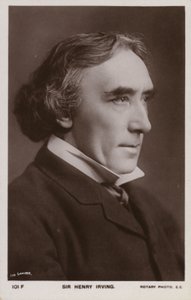 Sir Henry Irving, angol színpadi színész alkotó: English Photographer