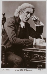 Sir Henry Irving, angol színpadi színész alkotó: English Photographer