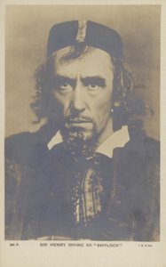 Sir Henry Irving, angol színpadi színész alkotó: English Photographer