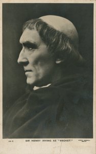 Sir Henry Irving mint Becket alkotó: English Photographer