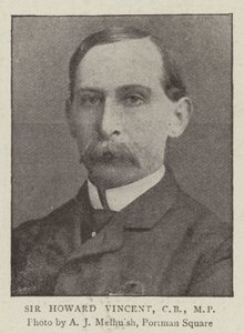 Sir Howard Vincent, CB, képviselő alkotó: English Photographer