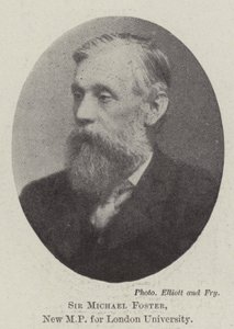 Sir Michael Foster, a Londoni Egyetem új képviselője alkotó: English Photographer