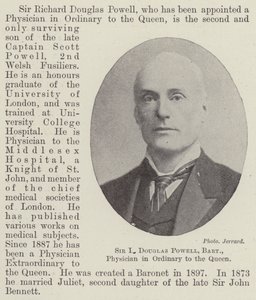 Sir R. Douglas Powell, Baronet, a királynő rendes orvosa alkotó: English Photographer