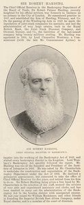 Sir Robert Harding, a csődért felelős vezető tisztviselő alkotó: English Photographer