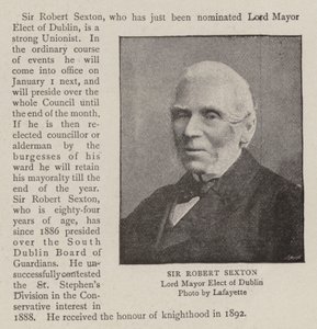 Sir Robert Sexton alkotó: English Photographer