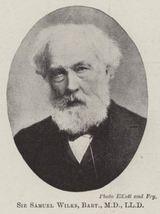 Sir Samuel Wilks, Baronet, MD, LLD alkotó: English Photographer