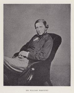 Sir William Harcourt alkotó: English Photographer