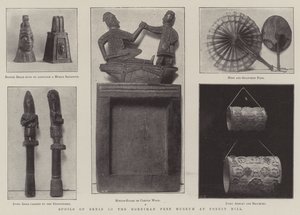 Beute von Benin im Horniman Free Museum in Forest Hill