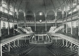 Spurgeon tabernákuluma, A belső tér általános képe alkotó: English Photographer