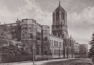 St Aldates Front, Christ Church, Oxford alkotó: English Photographer